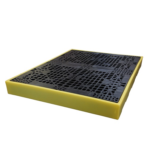 Bund Flooring Sump 300 litre 38 kg 150 x 1660 x 1260 mm Black / Yellow
