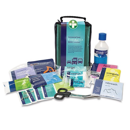 British Standard Compliant Travel First Aid Kit