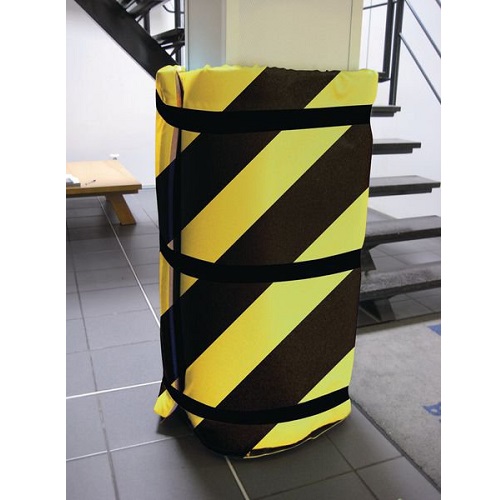 Wrap Around Column Protector Black / Yellow