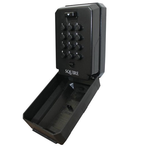 Key Storage Box Black Heavy Duty