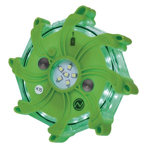 Nightsearcher Pulsar-Pro Hazard Lights Green Set of 5