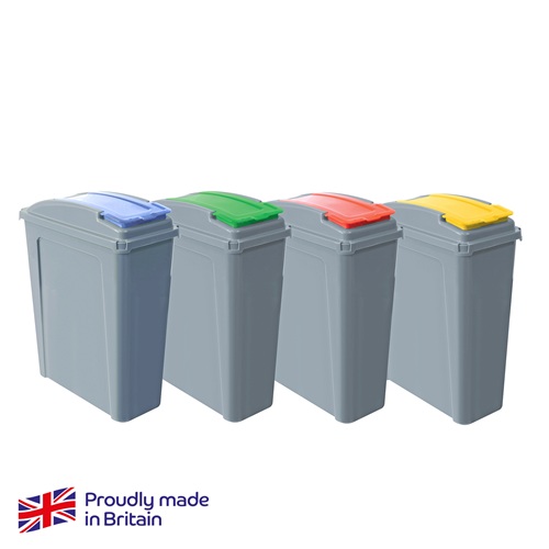 Eco Waste Recycling Bin Blue 25 litres