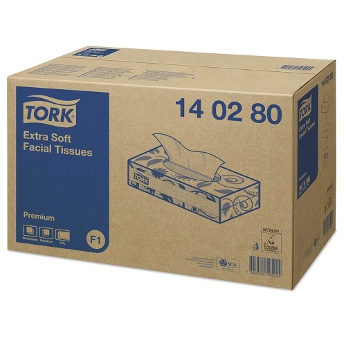Tork Premium Facial Tissues Extra Soft White 2 Ply 30 Boxes x 100's