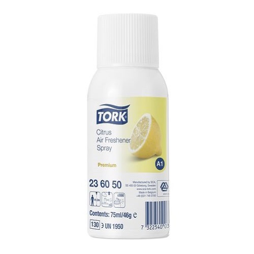 Tork Premium Citrus Air Freshener Refills A1 12 x 75 ml