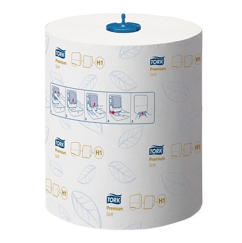 Tork Matic Premium Soft Hand Towel Roll White 2 Ply 6 rolls x 100 m H1
