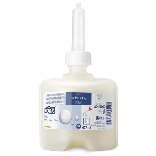 Tork Mild Mini Liquid Soap S2 8 x 475 ml