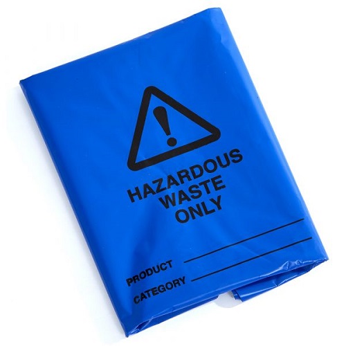 Hazarous Waste Bags Blue 46 x 90 cm 2 kg 100's