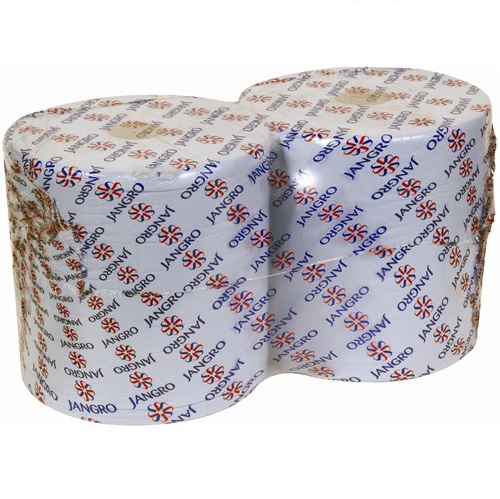 Jangro Monster Bumperolls Blue 2 Ply 2 x 1000 Sheet Rolls