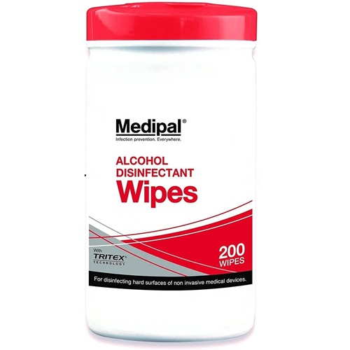 Medipal Alcohol Disinfectant Wipes 200's