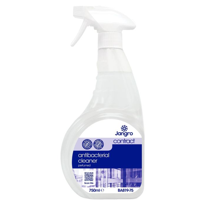 Jangro Contract Anti-Bacterial Cleaner Perfumed 750 ml (Replaces S3 BA808-75)