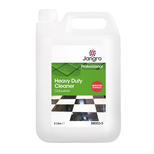 Jangro Heavy Duty Cleaner Odourless 5 litres Improved Formula (Formerly S3 BB016-5)