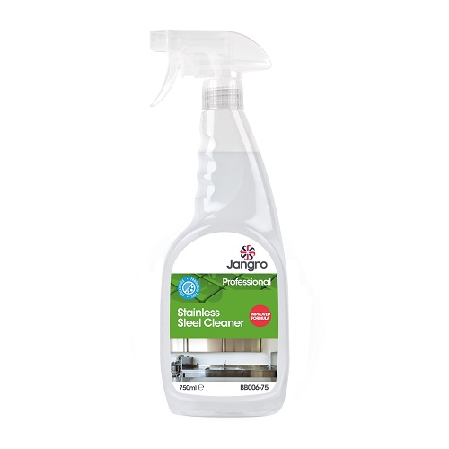 Jangro Stainless Steel Cleaner 750ml Improved Formula (Formerly S3 BB005-75)