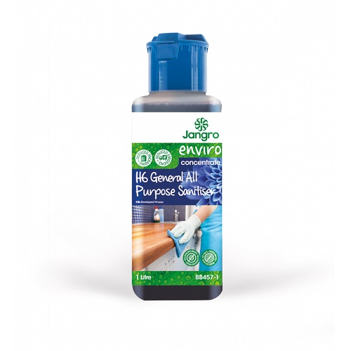 Enviro H6 General All Purpose Sanitiser 1 litre (New Formulation Replaces S3 BB456-1)