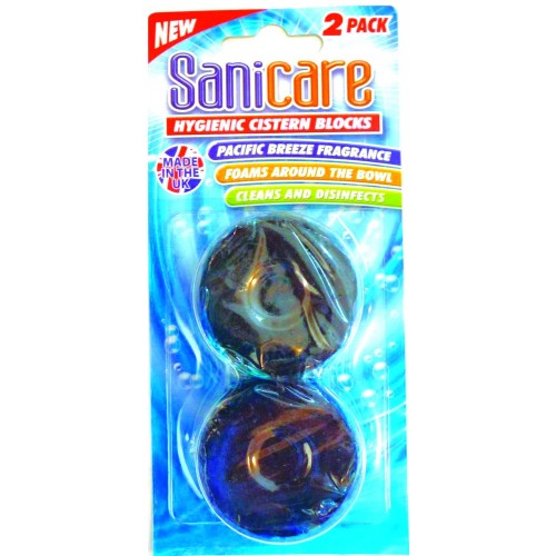 Sanicare Cistern Toilet Blocks Twin Pack 12's