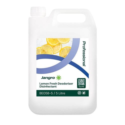 Jangro Lemon Fresh Deodoriser Disinfectant 5 litres