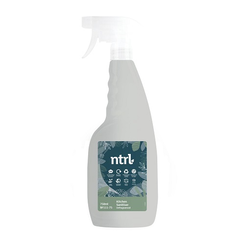 Jangro ntrl Kitchen Sanitiser Unfragranced 750 ml