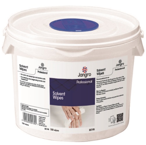 Jangro Solvent Wipes 150's