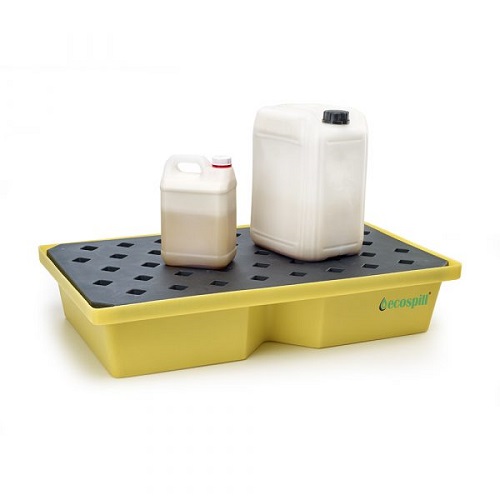 Spill Tray - 60 Litre Capacity (Black Grate in Base)