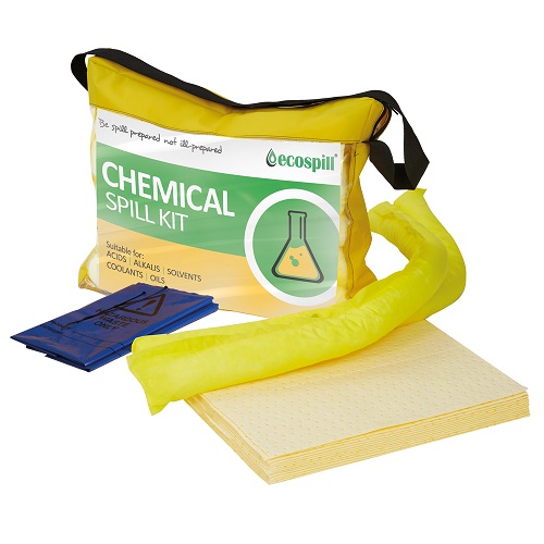 30 litre Chemical Spill Response Kit / Clear Vinyl Holdall