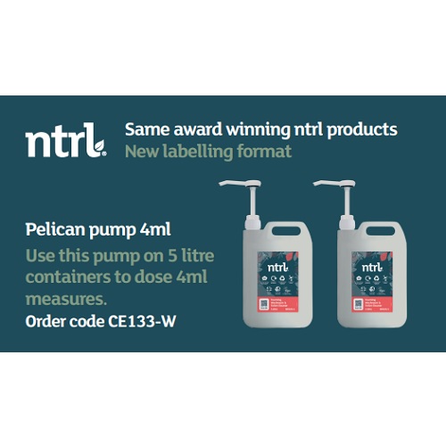 Pelican Pump 4 ml for 5 litre Jangro ntrl Products