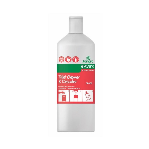 Empty Bottle for Toilet Cleaner and Descaler Sachets