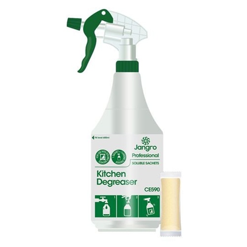 Jangro Professional Kitchen Degreaser Trigger Spray Complete Unit