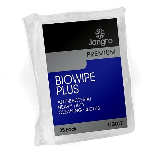 Jangro Premium Biowipe Plus Blue 25's