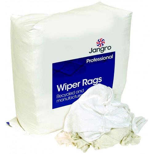 Cotton Wipers / Rags Gold Label White 10 kg