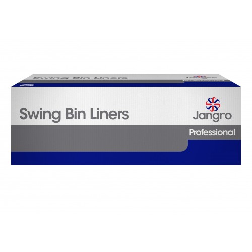 White Heavy Duty Swing Bin Liners  13 x 23 x 30" 500's