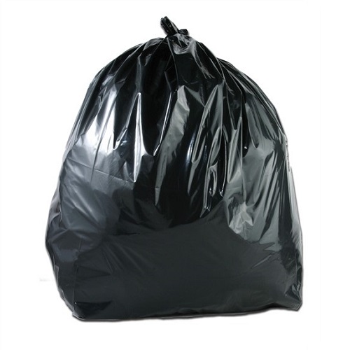 Black Refuse Sacks Medium Duty 18 x 29 x 38" 140 Gauge 200's