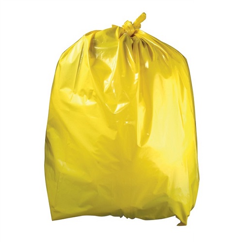 Yellow Heavy Duty Refuse Sacks 18 x 29 x 38" 200's