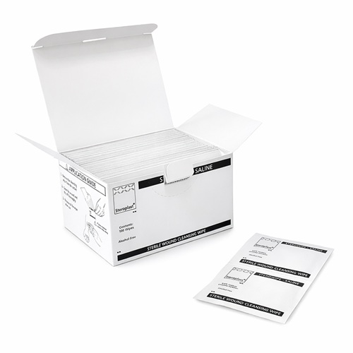 Steroplast Sterile Saline Cleansing Wipes 100's (Replaces S3 EA520/1)