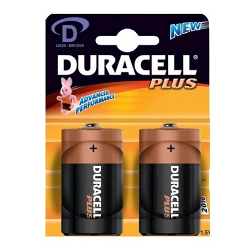 D LR20 Batteries 1.5 v Pack of 2