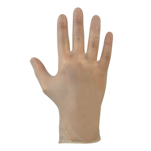 Premium Vinyl Examination Gloves Pre-Powdered Clear 100's S