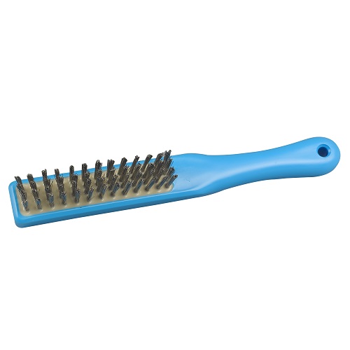 Wire Hand Brush Blue