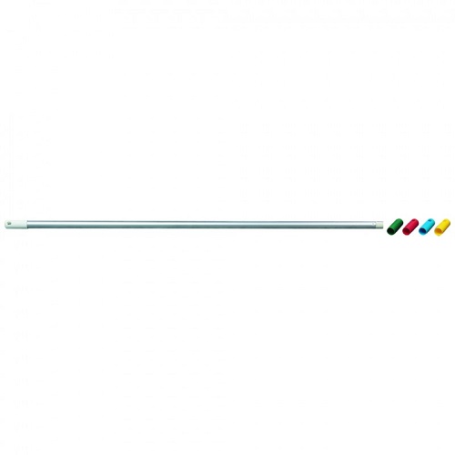 Lightweight Aluminium Handle with Colour Grip 1200 mm Blue