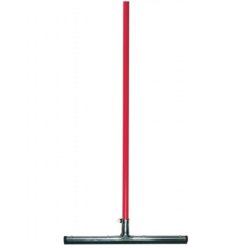 Floor Squeegee Handle - Red Steel