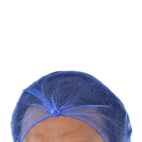 Hairnets Blue Detectable 100's