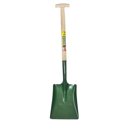 Bulldog Metal Open Socket Square Shovel No. 2 T Handle