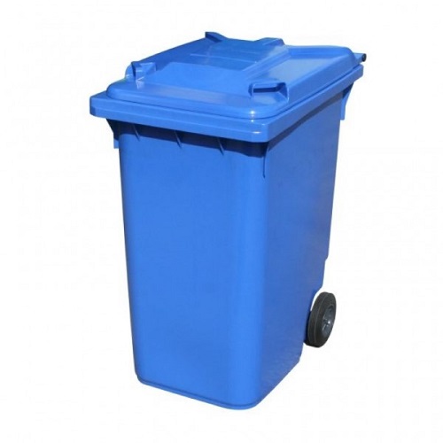 Heavy Duty Wheelie Bin Blue 340 litres
