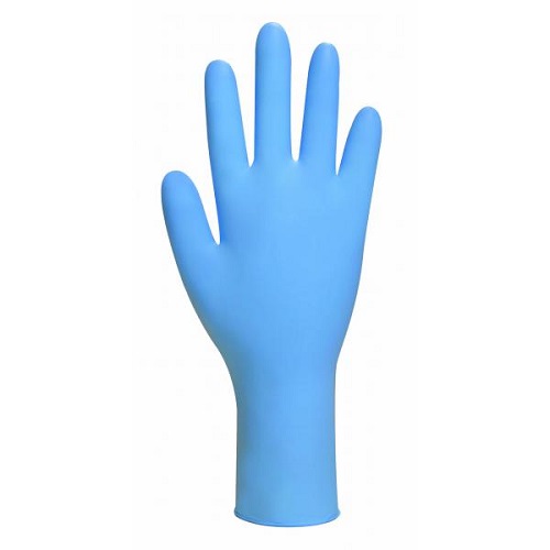 GL891 Blue Long Cuff™ Nitrile Disposable Gloves Blue Large 100's