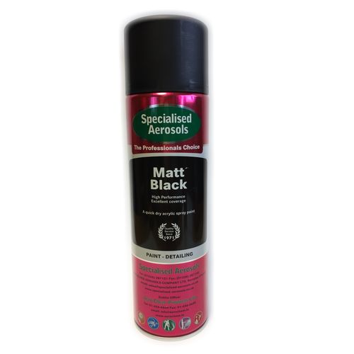 Matt Black 500 ml