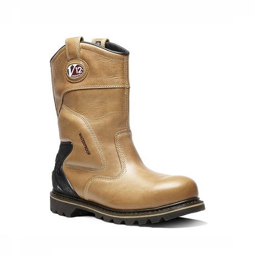 Tomahawk Rigger Boot S3 HRO WR SRA Brown Size 6