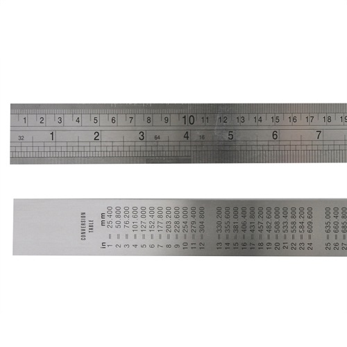 Steel Ruler 1 metre 39 inches Single