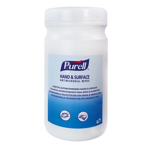 Purell H & S Antimicrobial Wipes 6 Tubs of 200 Wipes per Case (Replaces G2 92106-06)