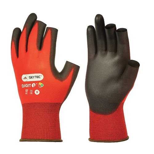 Skytec Digit 1 Glove Red / Black Size Small