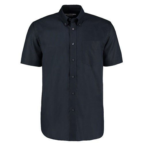 Kustom Kit KK350 Workwear Oxford Shirt Navy 15.5" Collar