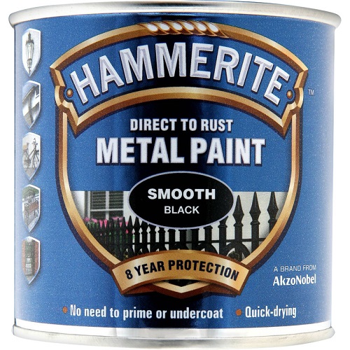 Hammerite Smooth Black 750 ml