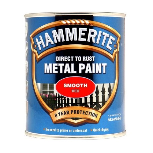 Hammerite Smooth Red 750 ml