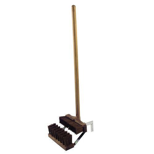 Boot Wiper Brush Stand Complete with Treated Handle